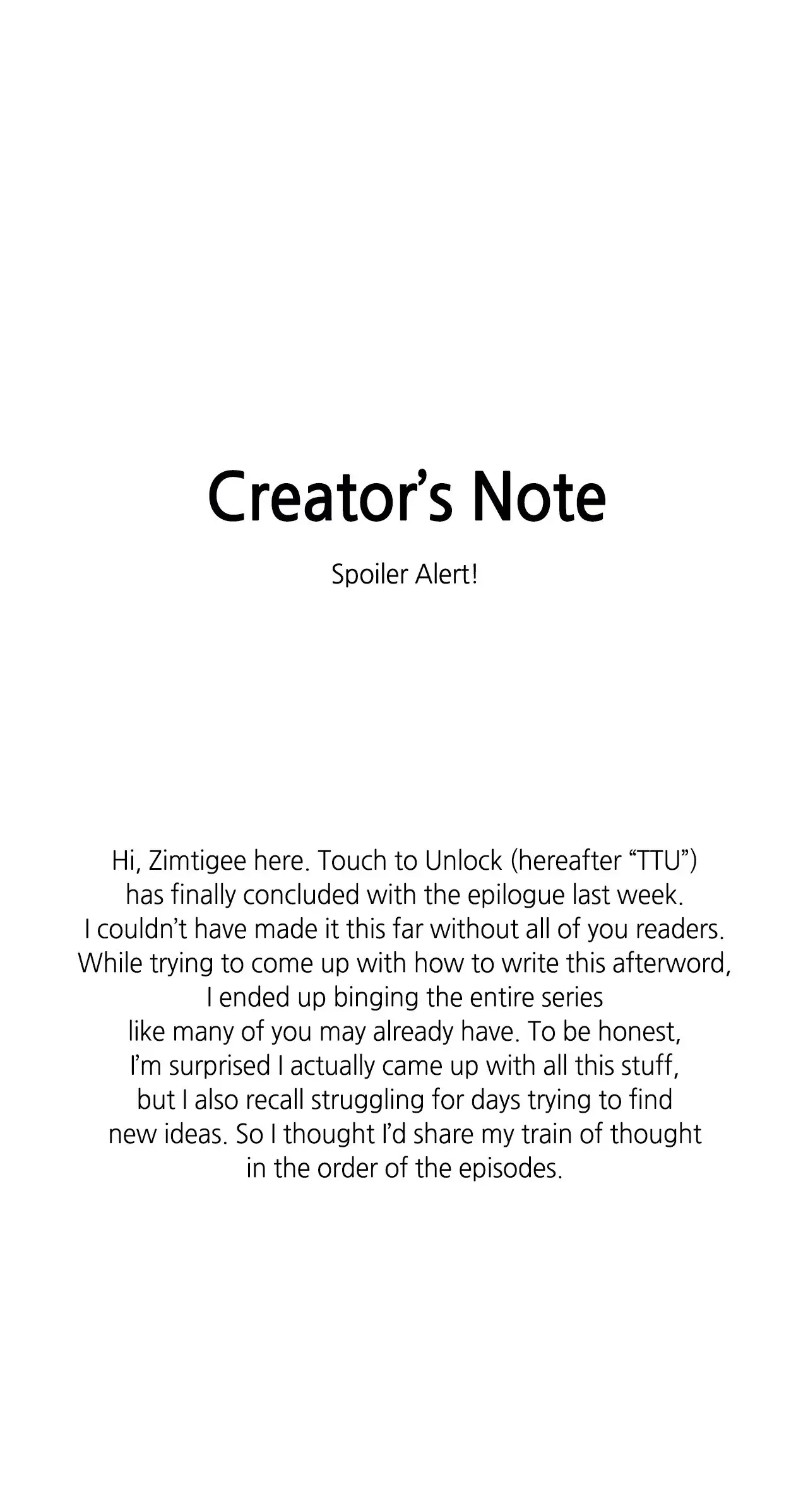 Touch to Unlock Episode 110 - Page 1