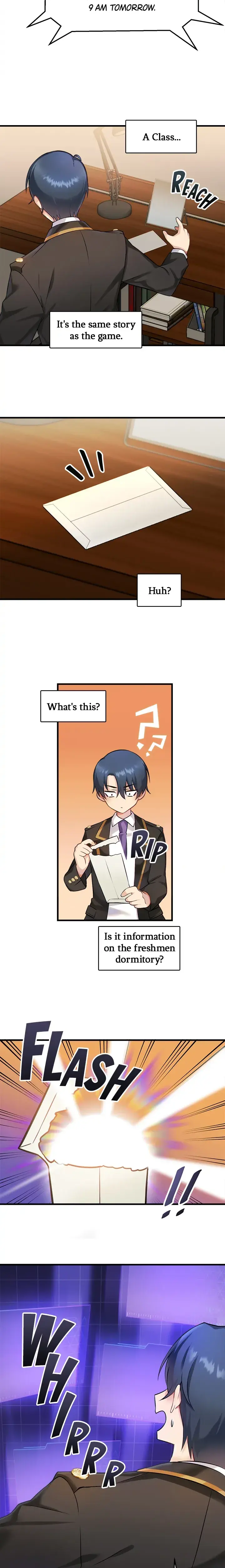 Trapped in a Hentai Game Academy Episode 1 - Page 14