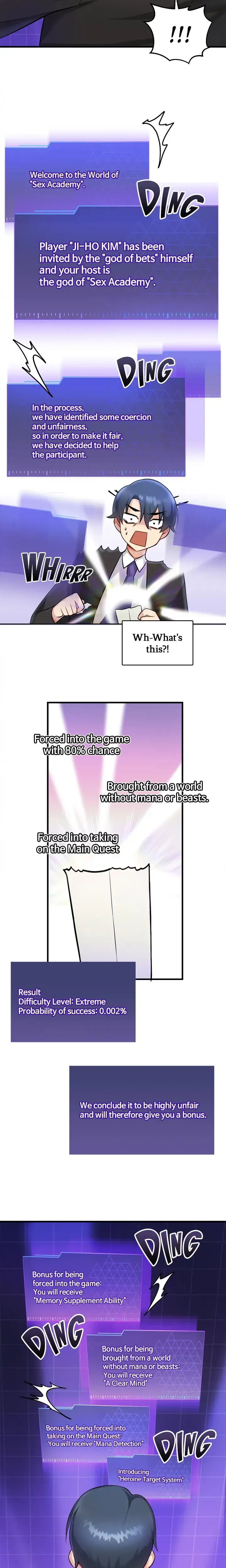 Trapped in a Hentai Game Academy Episode 1 - Page 15