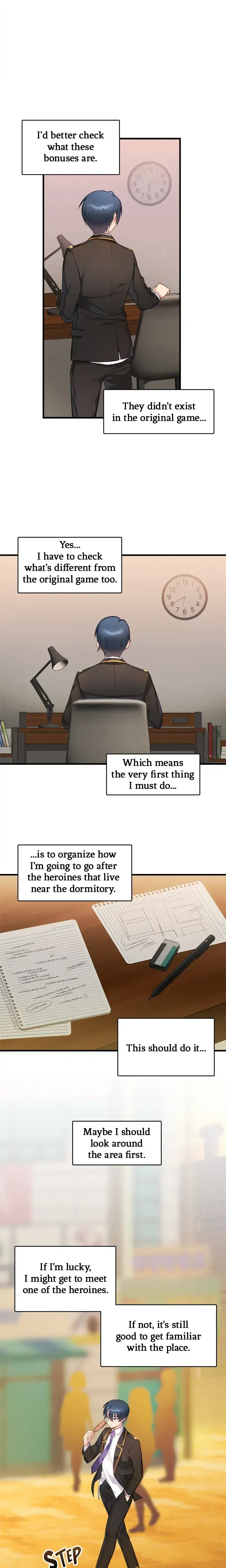 Trapped in a Hentai Game Academy Episode 1 - Page 19