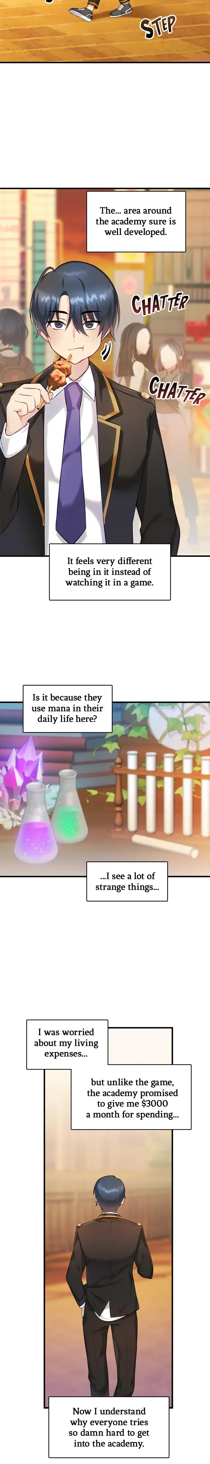 Trapped in a Hentai Game Academy Episode 1 - Page 20