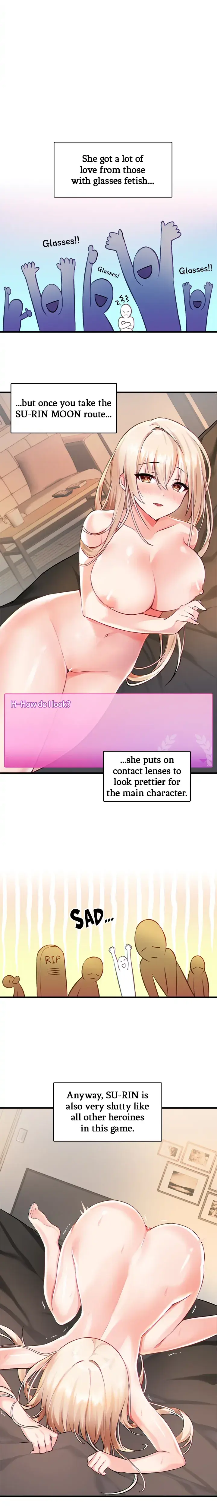 Trapped in a Hentai Game Academy Episode 1 - Page 24