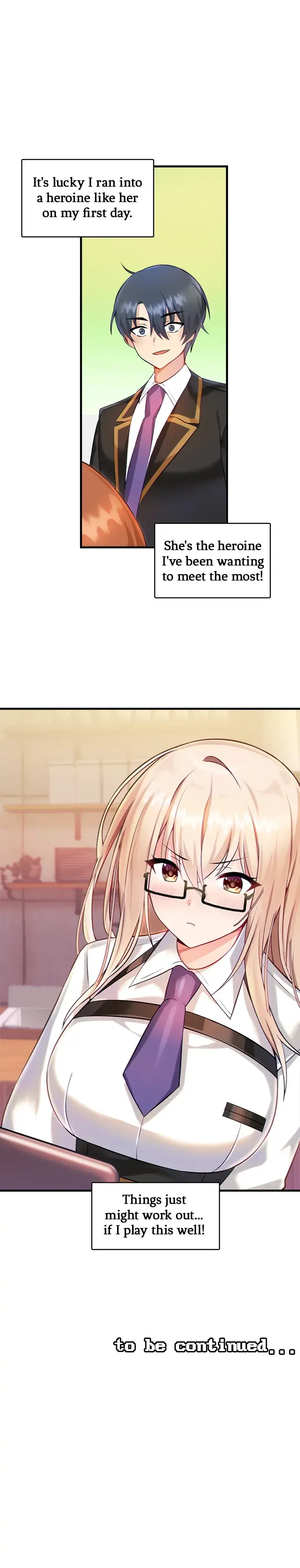 Trapped in a Hentai Game Academy Episode 1 - Page 25