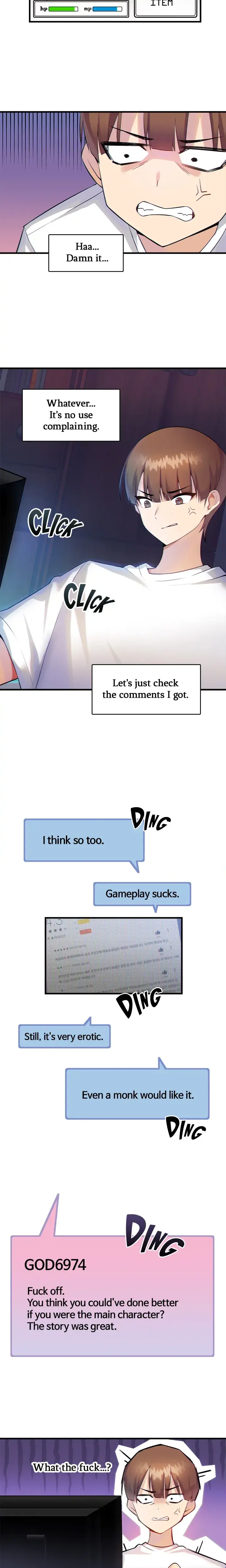 Trapped in a Hentai Game Academy Episode 1 - Page 4