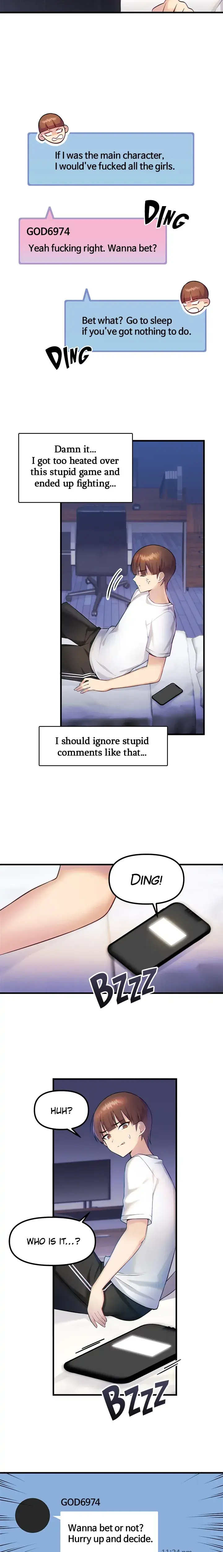 Trapped in a Hentai Game Academy Episode 1 - Page 5