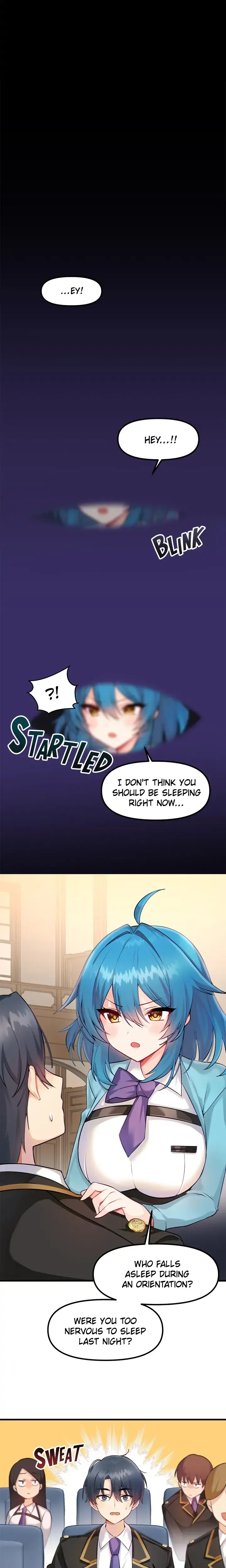 Trapped in a Hentai Game Academy Episode 1 - Page 7