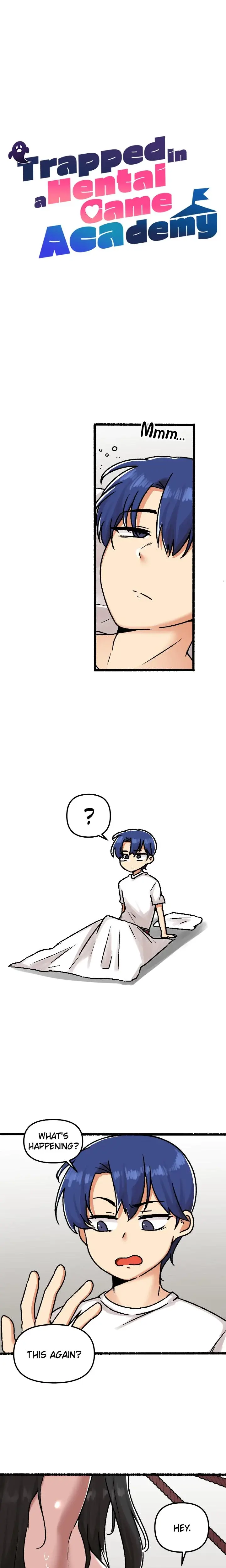 Trapped in a Hentai Game Academy Episode 121 - Page 1