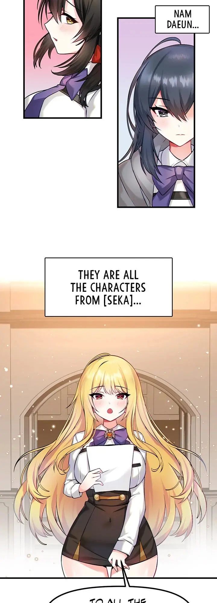 Trapped in the Academy’s Eroge Episode 1 - Page 25