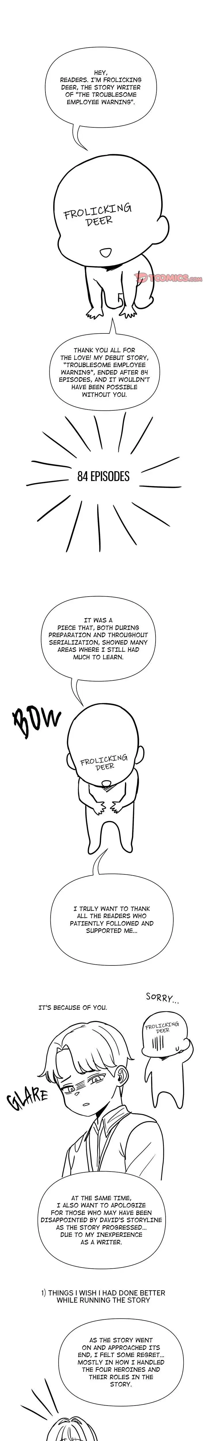 Troublesome Employee Warning - Uncensored Episode 85 - Page 1