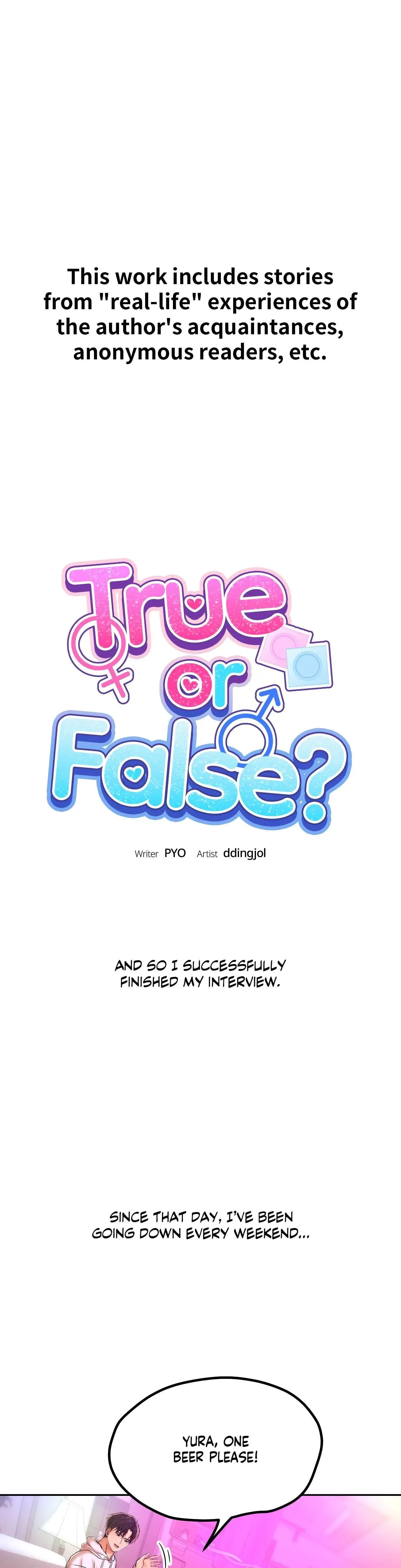 True or False? Episode 13 - Page 1