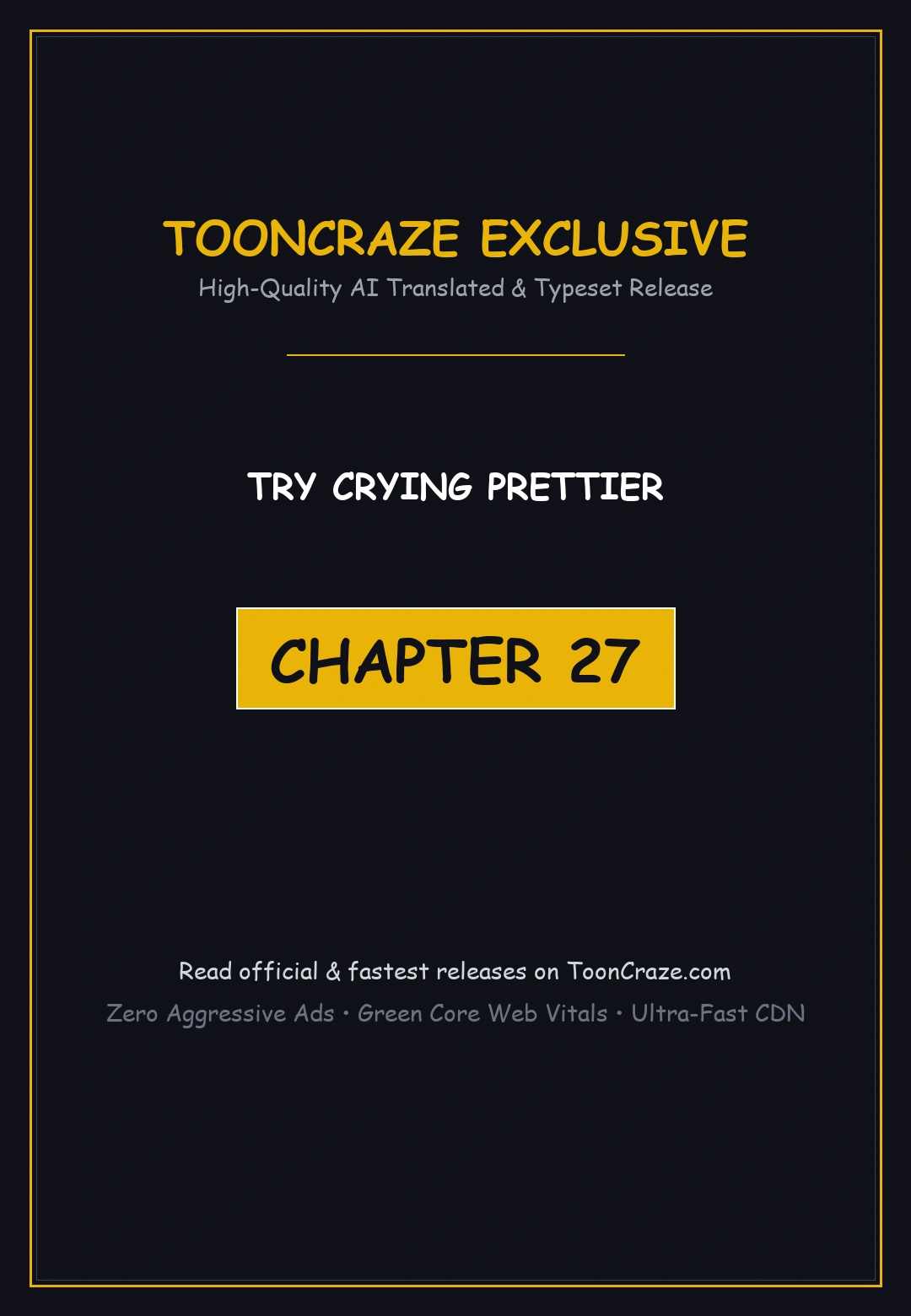 Try Crying Prettier Episode 27 - Page 1