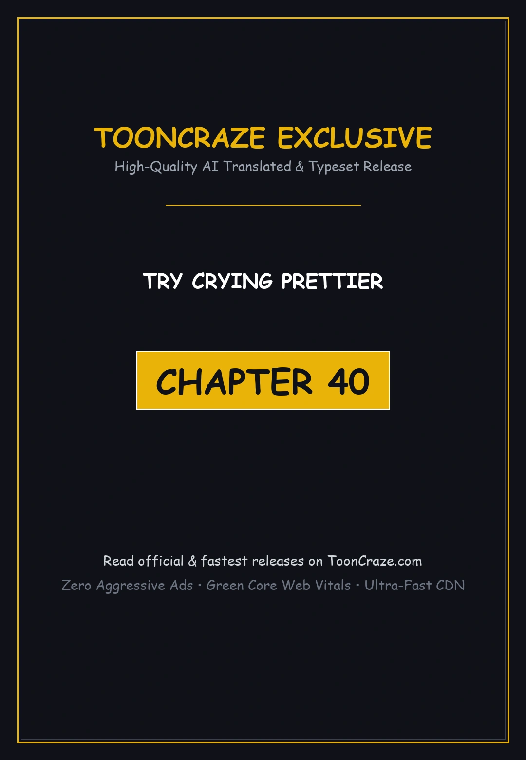 Try Crying Prettier Episode 40 - Page 1