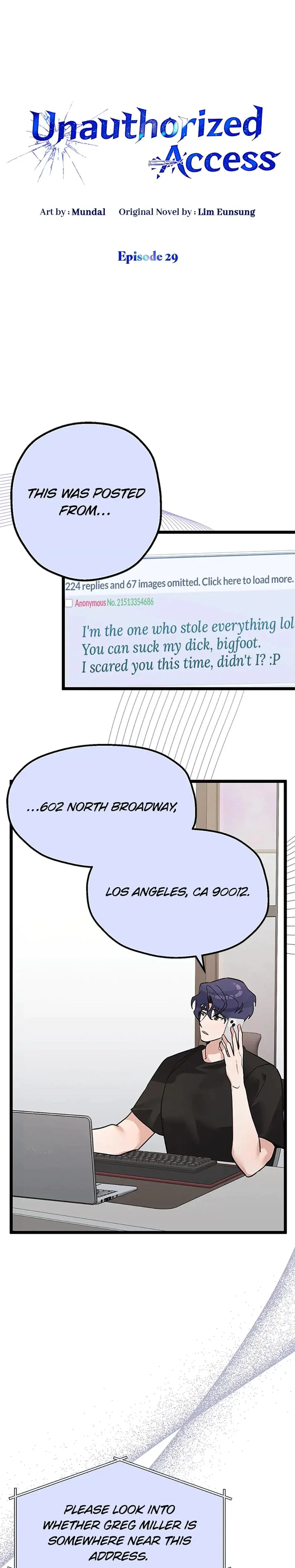 Unauthorized Access Episode 29 - Page 1