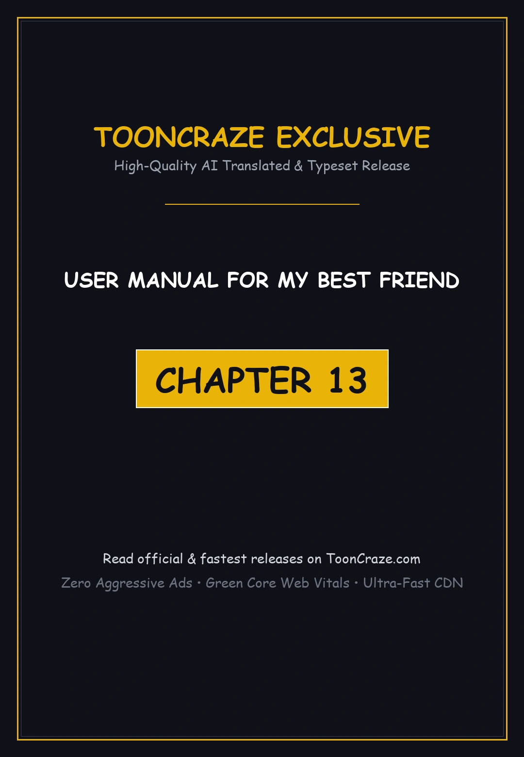 User Manual for My Best Friend Episode 13 - Page 1