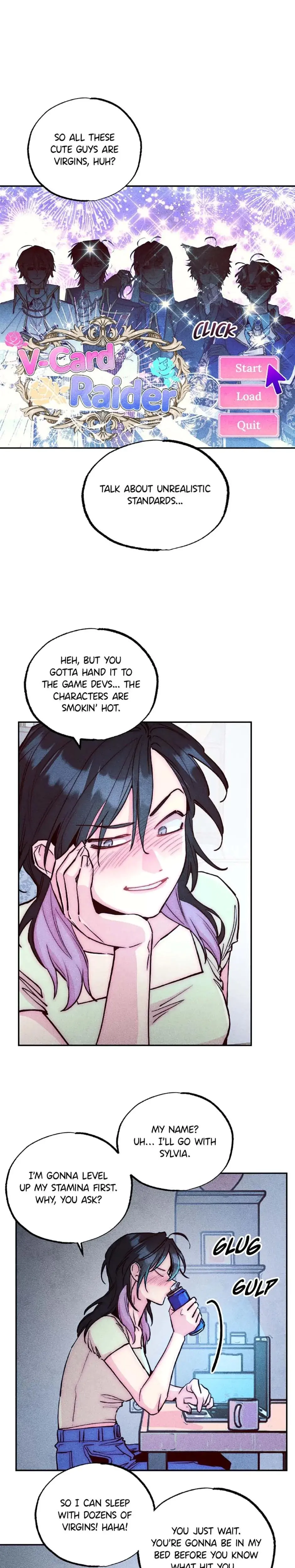 V-Card Raider: Collecting the Male Leads Episode 1 - Page 13