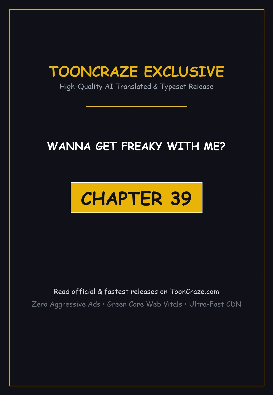 Wanna Get Freaky With Me? Episode 39 - Page 1