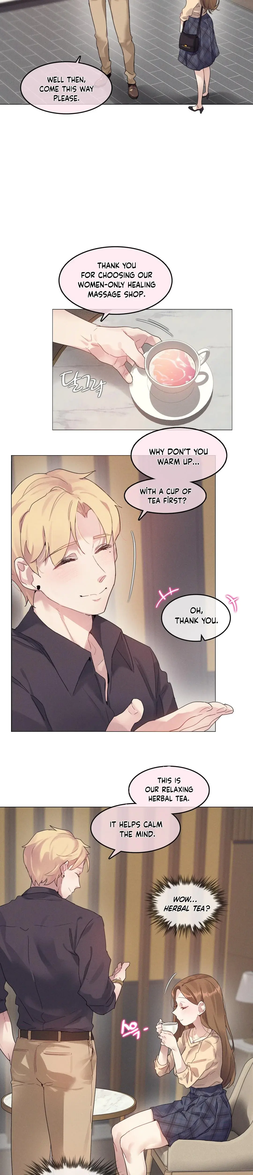 What Happened at the Hypnosis Massage Shop? Episode 1 - Page 10