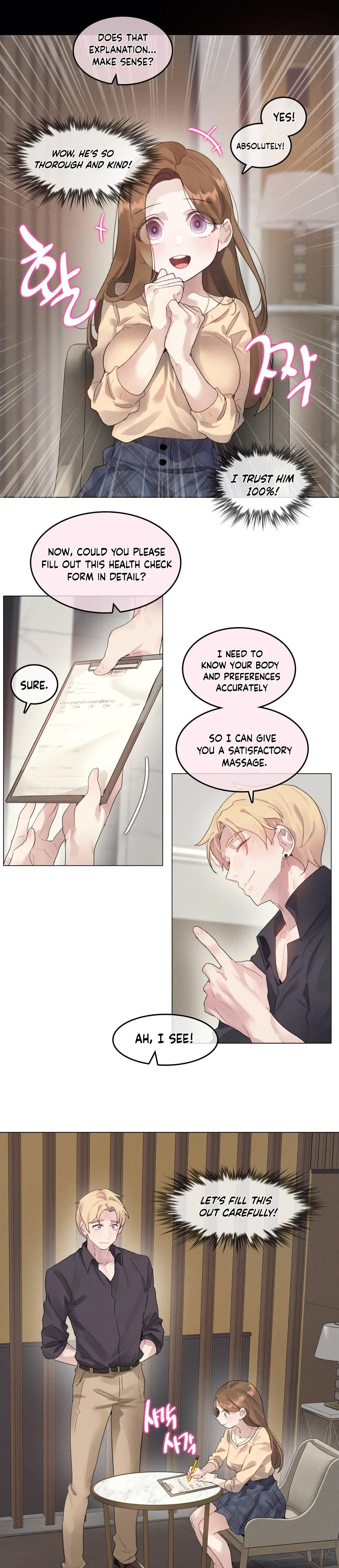What Happened at the Hypnosis Massage Shop? Episode 1 - Page 15