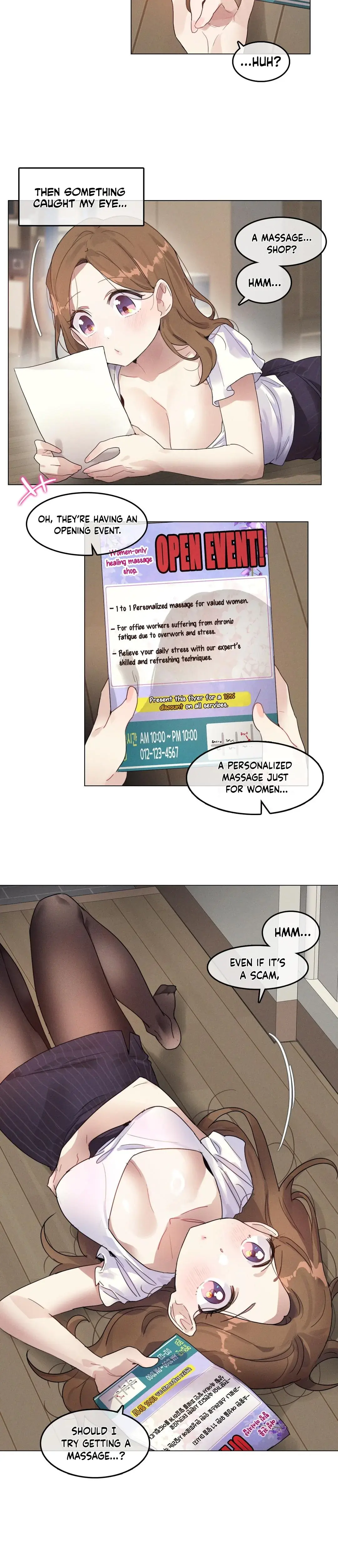 What Happened at the Hypnosis Massage Shop? Episode 1 - Page 6