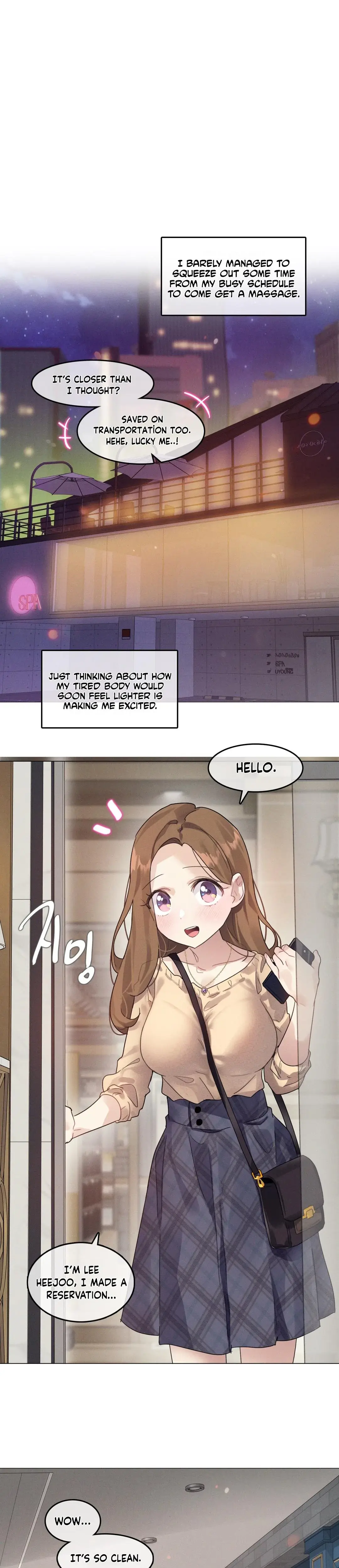What Happened at the Hypnosis Massage Shop? Episode 1 - Page 7