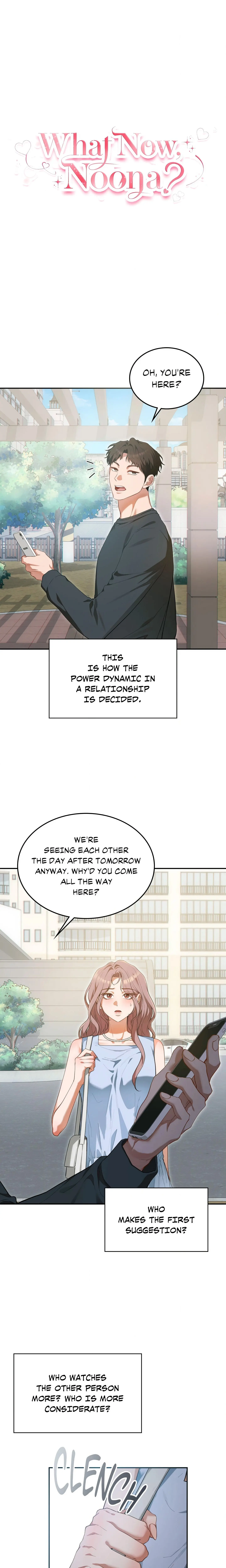 What Now, Noona? Episode 1 - Page 1