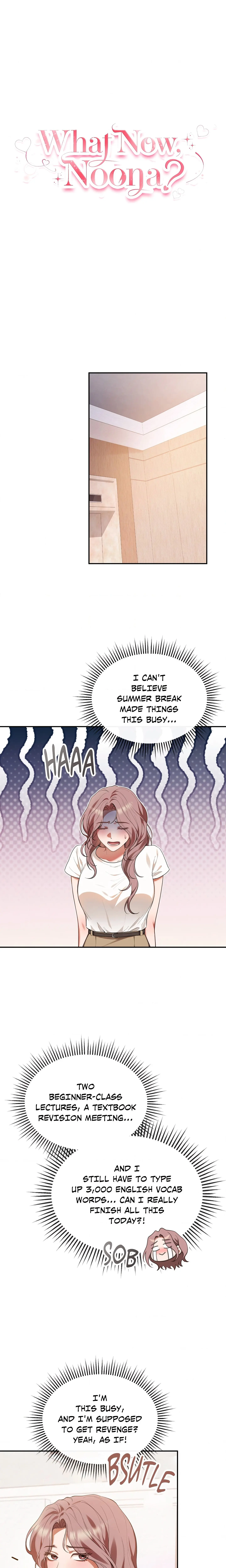 What Now, Noona? Episode 2 - Page 1