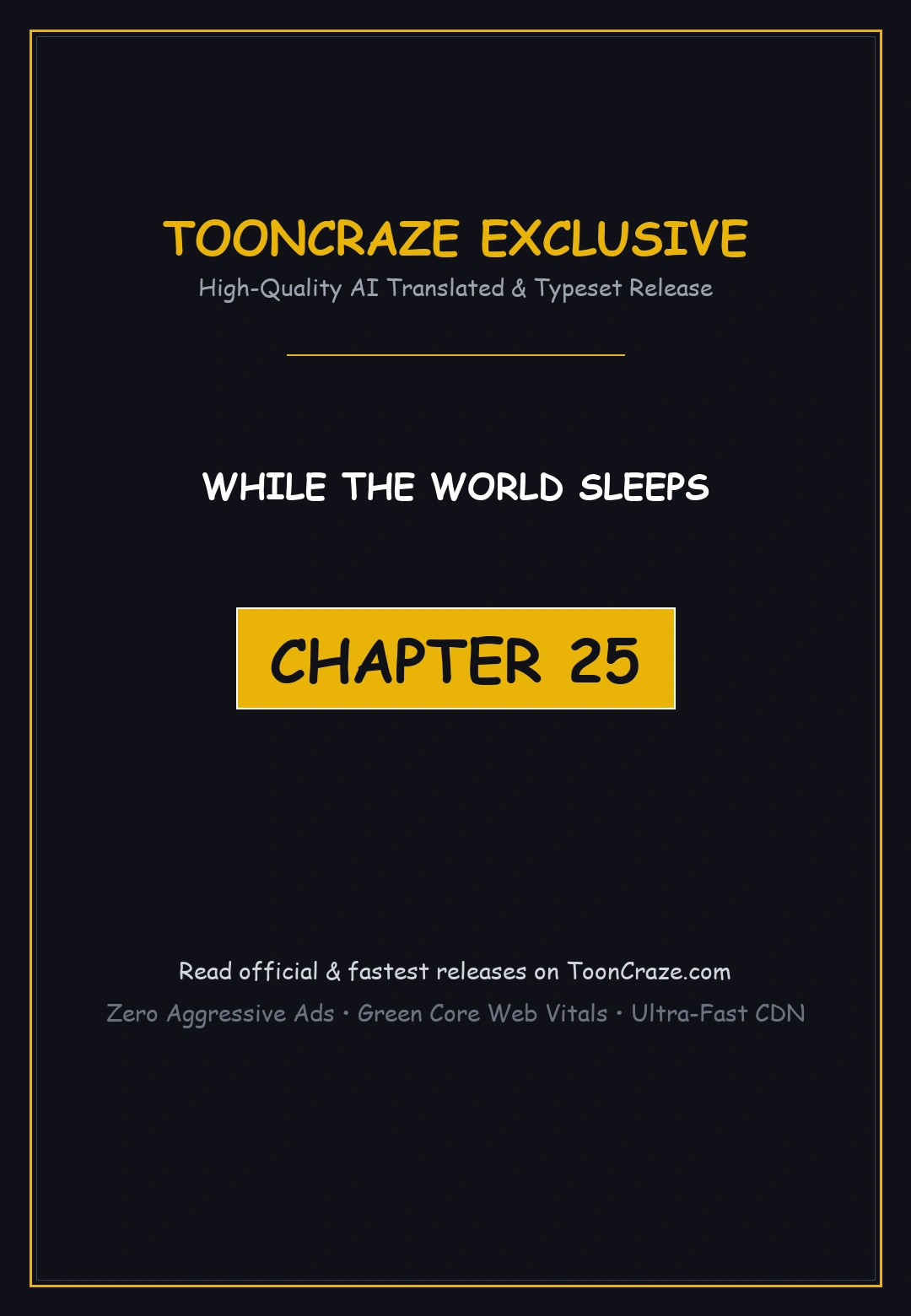 While the World Sleeps Episode 25 - Page 1