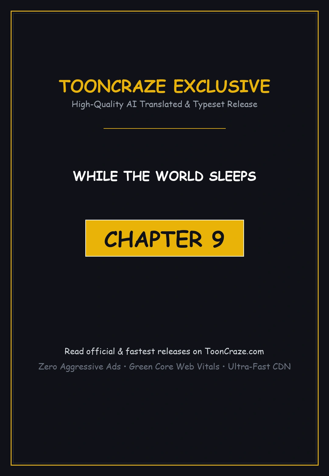 While the World Sleeps Episode 9 - Page 1
