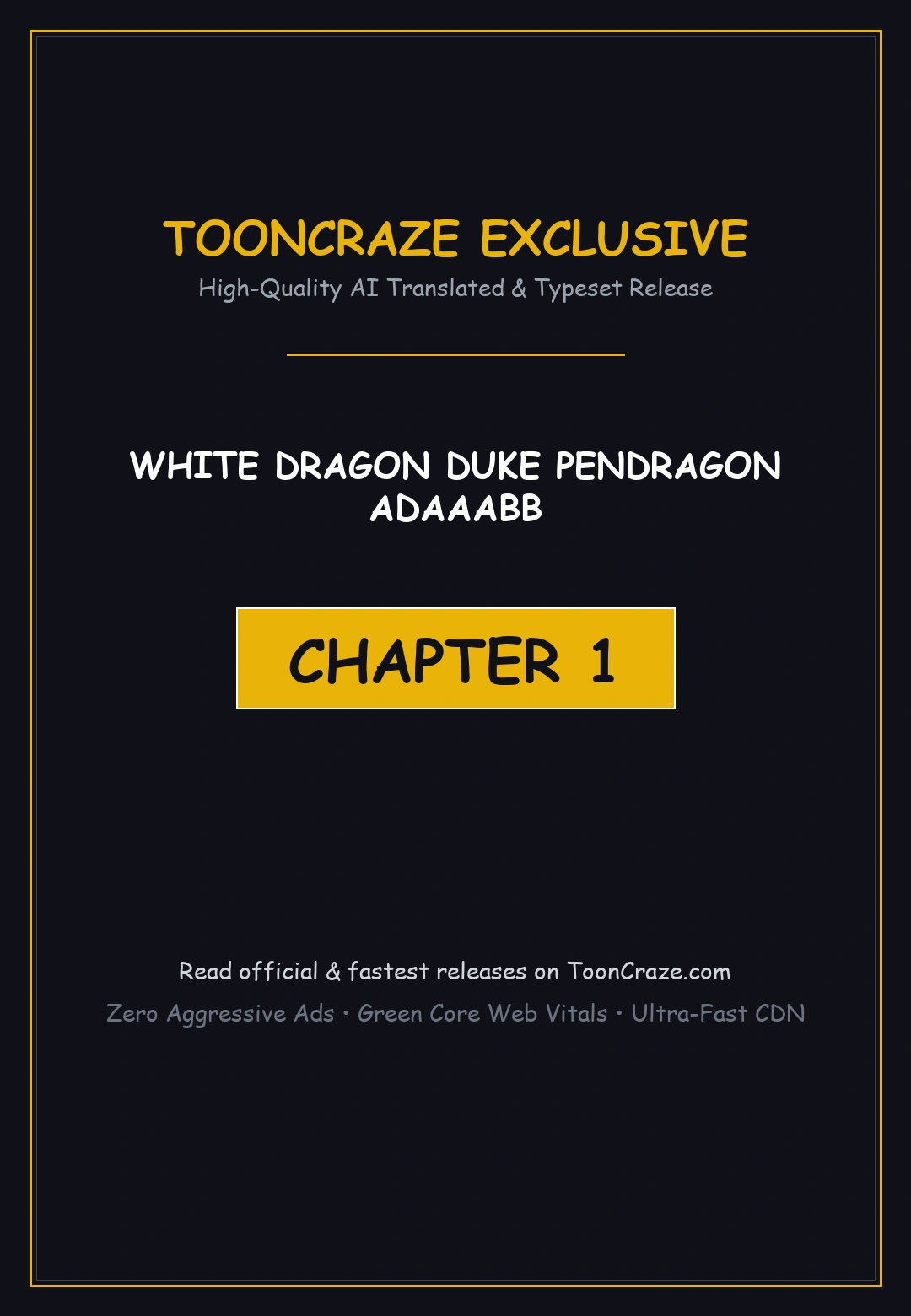 Duke Pendragon Episode 1 - Page 1