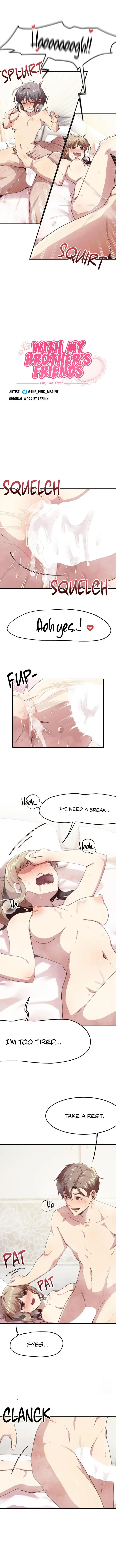 With My Brother’s Friends Episode 24 - Page 1