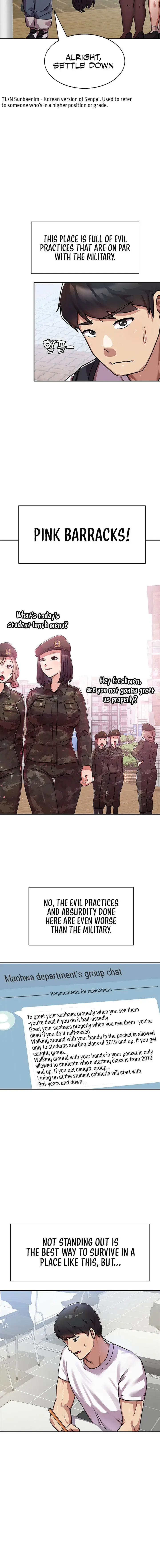 Women’s University Student who Served in the Military Episode 1 - Page 14