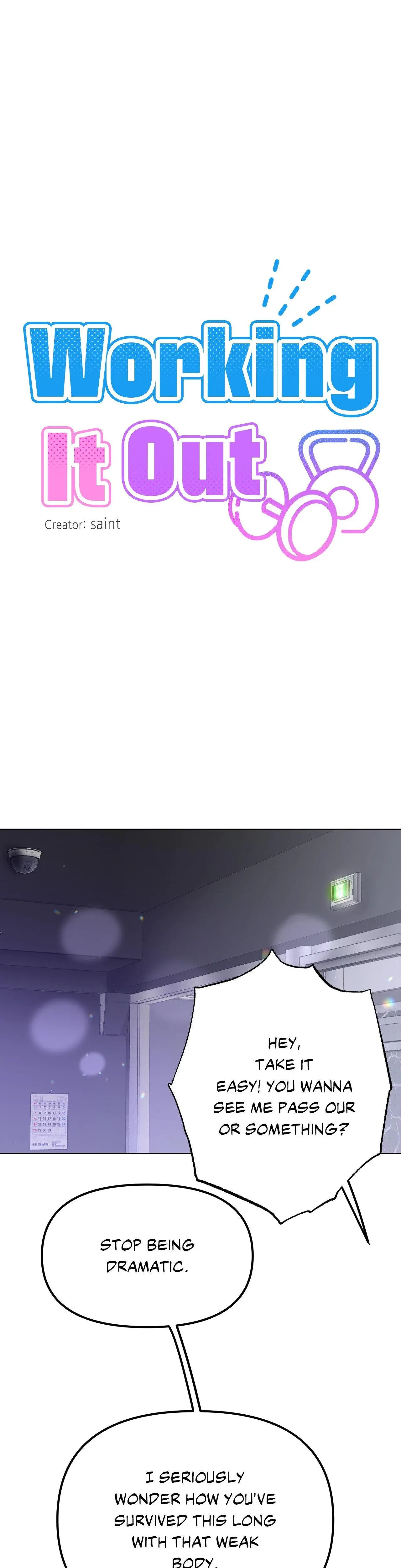 Working It Out Episode 14 - Page 1