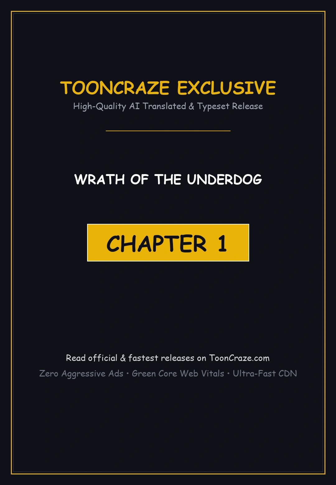 Wrath of the Underdog Episode 1 - Page 1