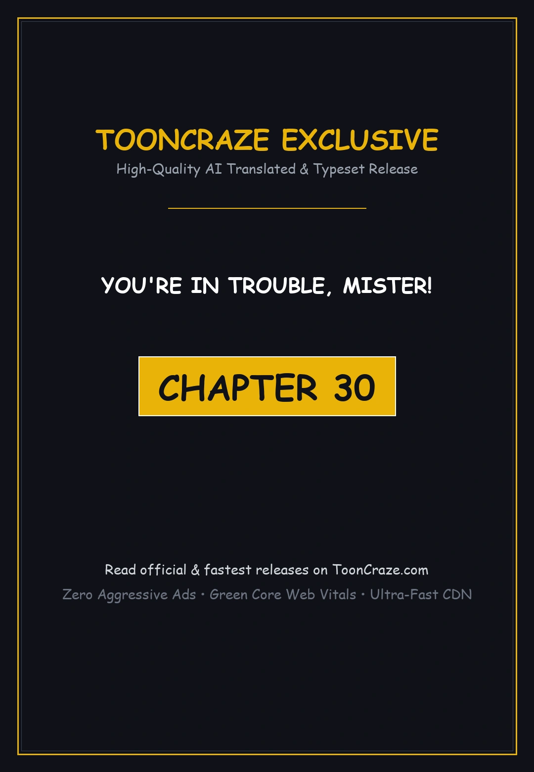 You're in Trouble, Mister! Episode 30 - Page 1