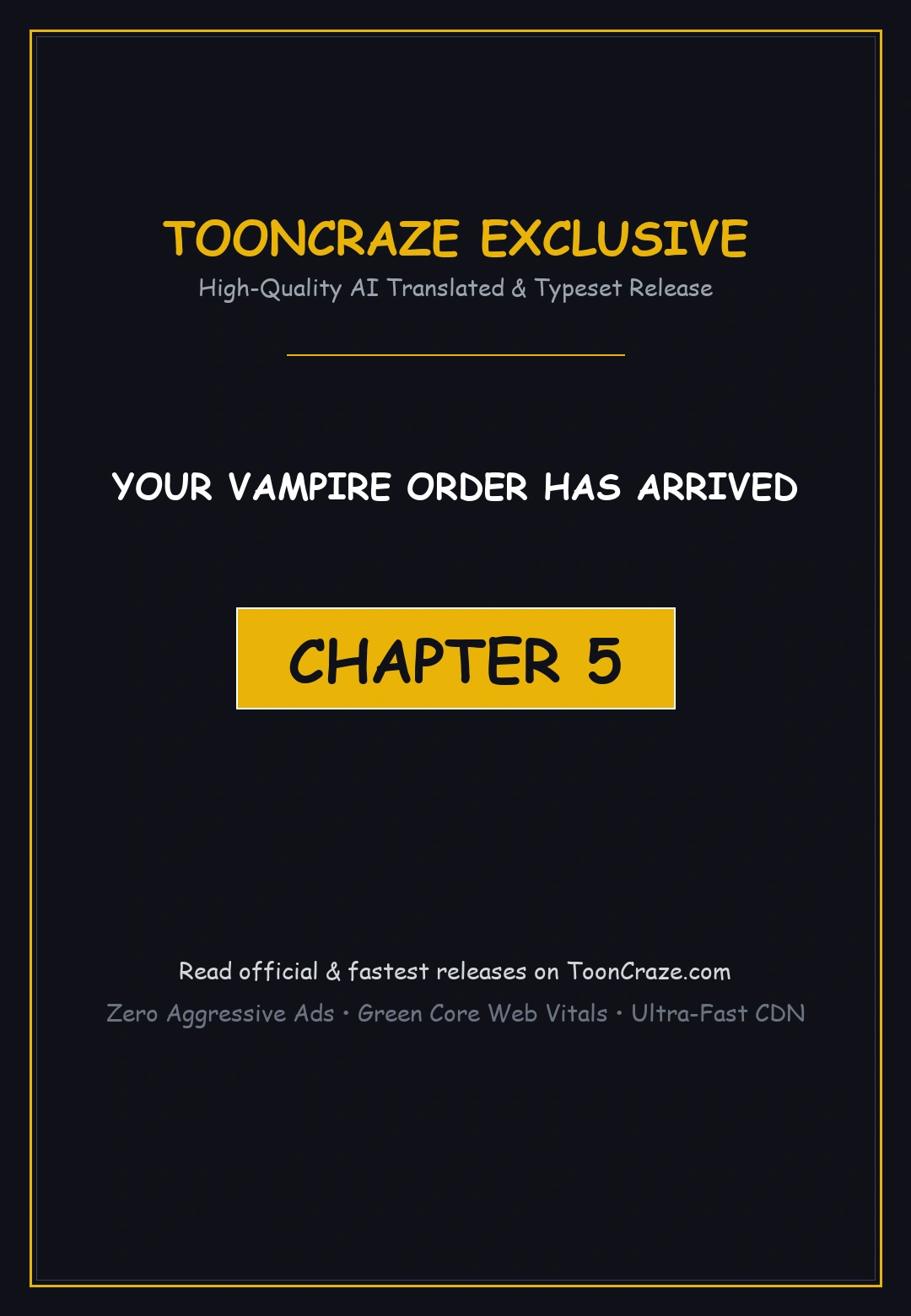 Your Vampire Order Has Arrived Episode 5 - Page 1