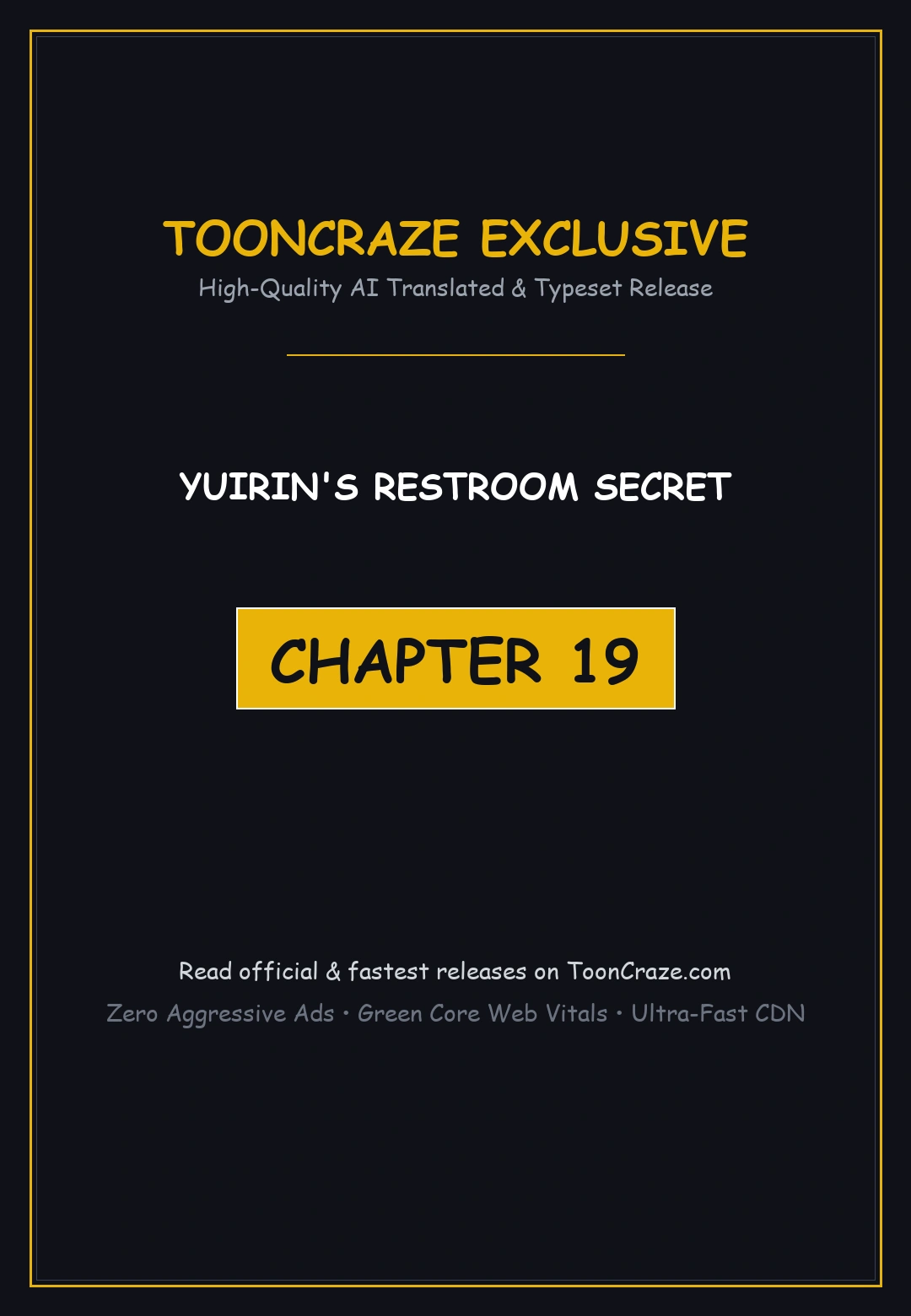 Yuirin's Restroom Secret Episode 19 - Page 1